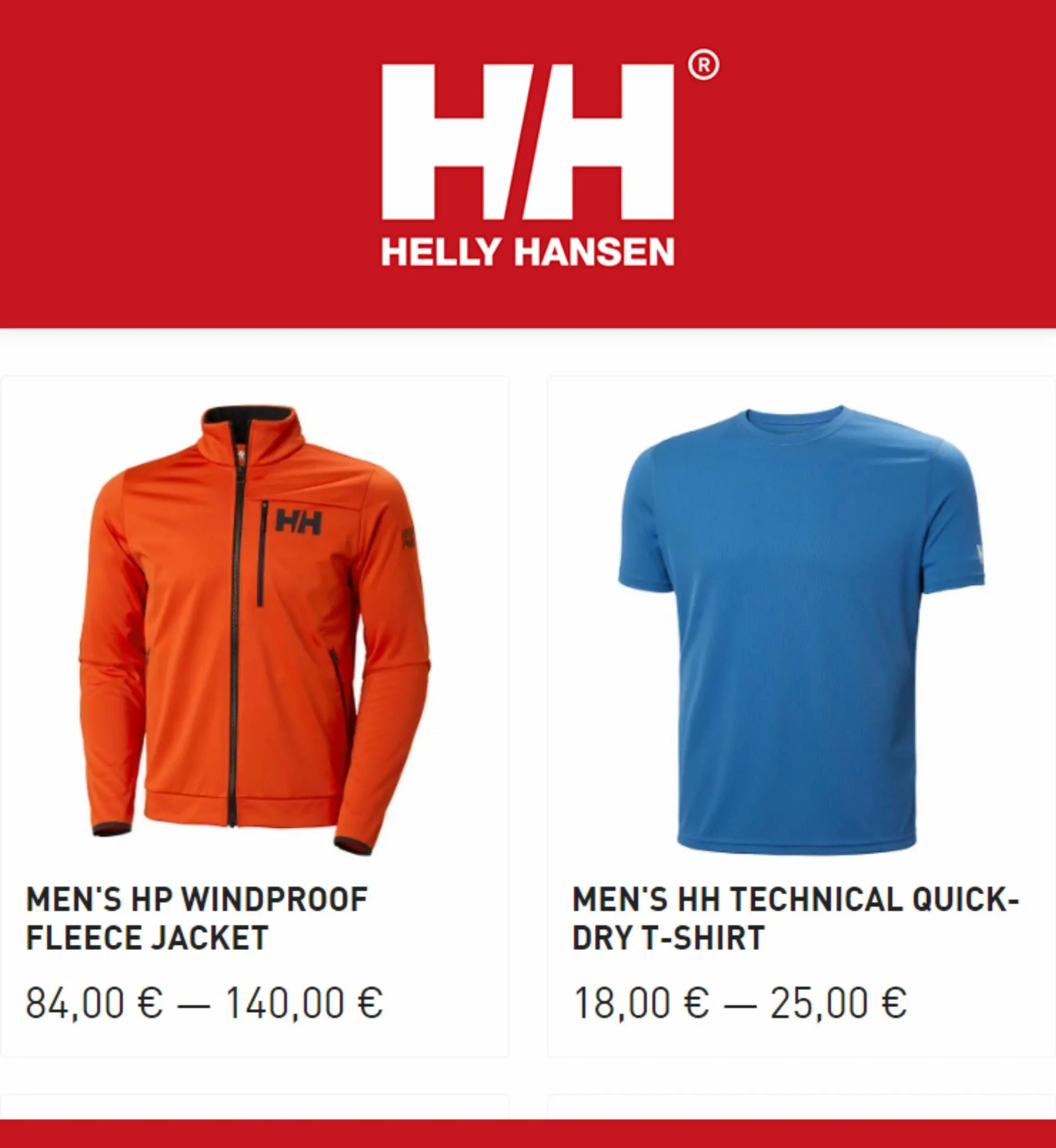 Catalogue Soldes Helly Hansen!, page 00003