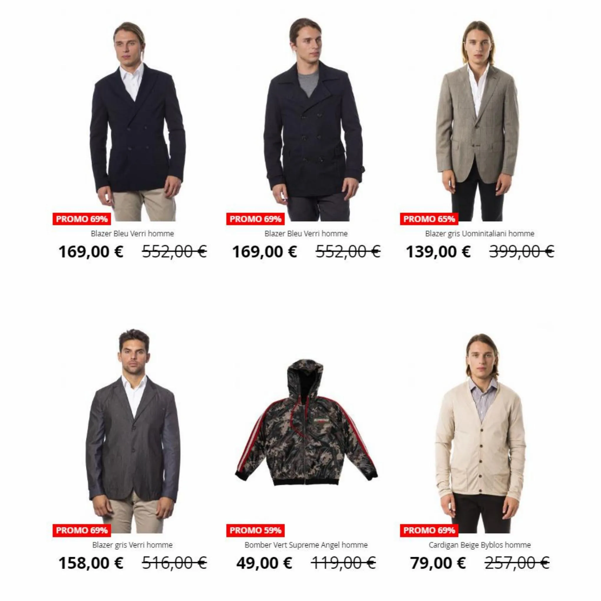 Catalogue Profitez jusqu'à -70% pour les hommes, page 00002