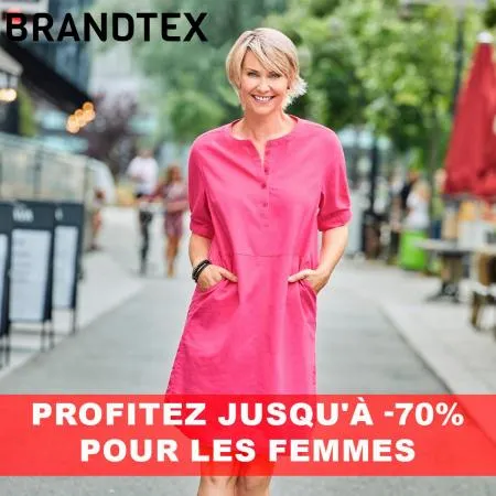 Profitez jusqu'à -70% pour les femmes