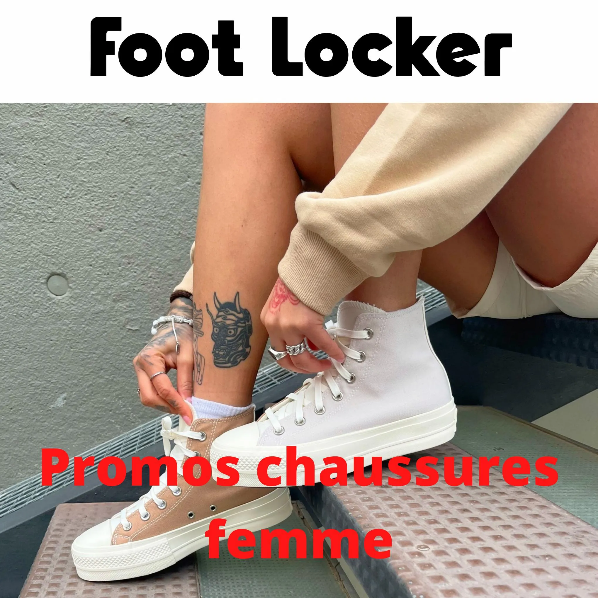 Catalogue Foot Locker Promos chaussures femme, page 00001