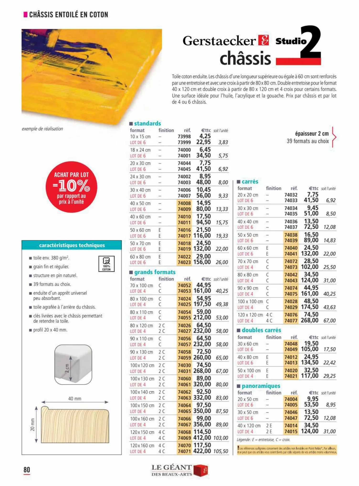 Catalogue Catalogue Géant 2022, page 00082