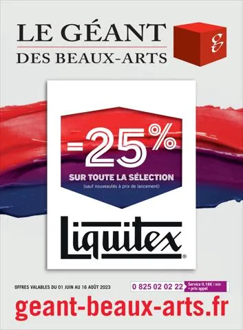 Catalogue Le Géant des Beaux-Arts