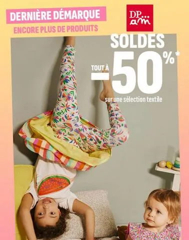 SOLDES TOUT À -50%!