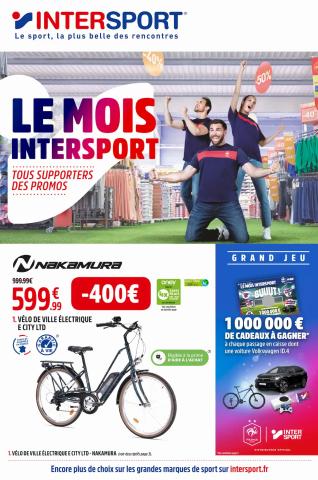 Promos de Sport à Paris | intersportLe mois Intersport  sur Intersport | 28/09/2022 - 08/10/2022