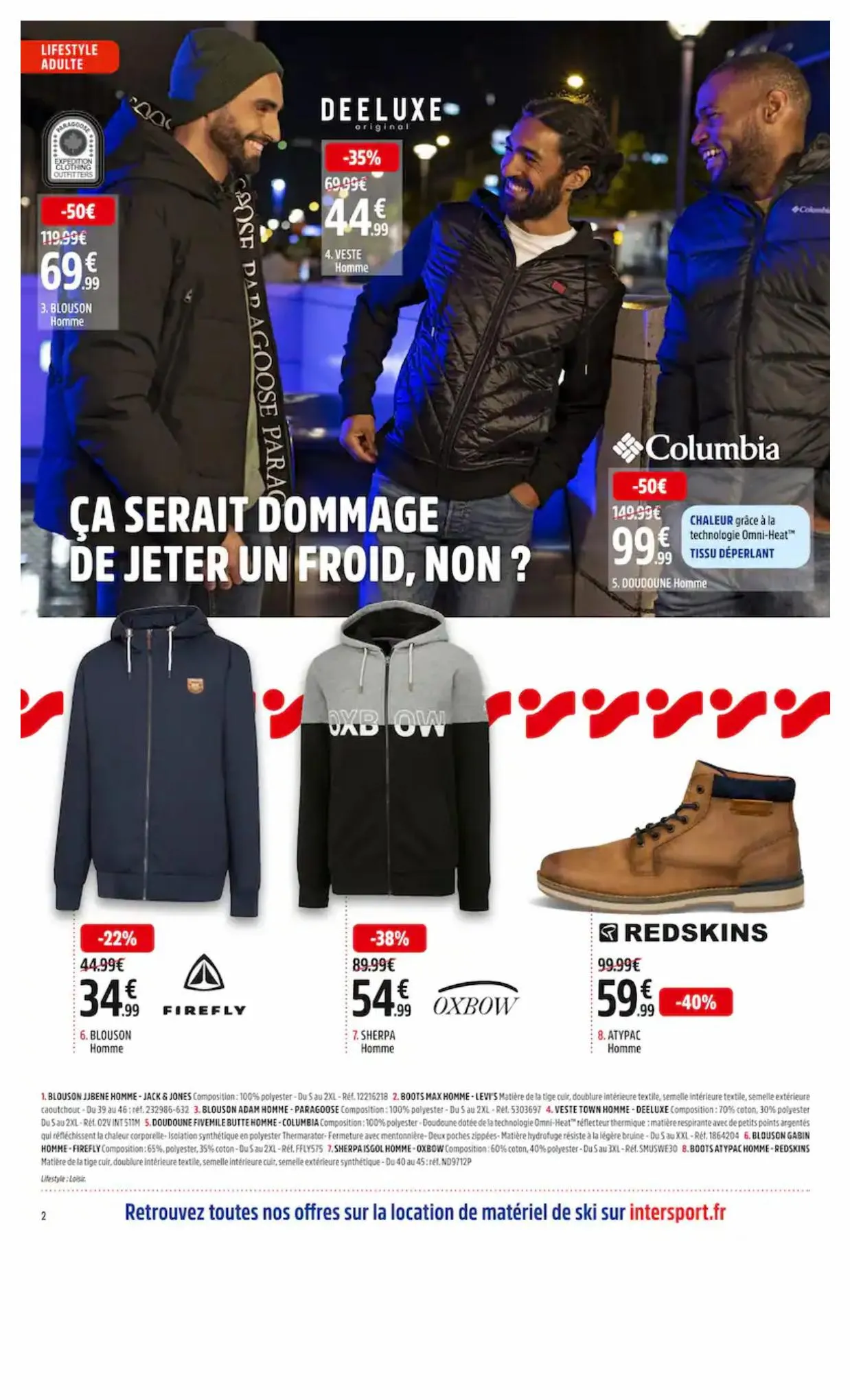 Catalogue Chaud pour le style!, page 00002