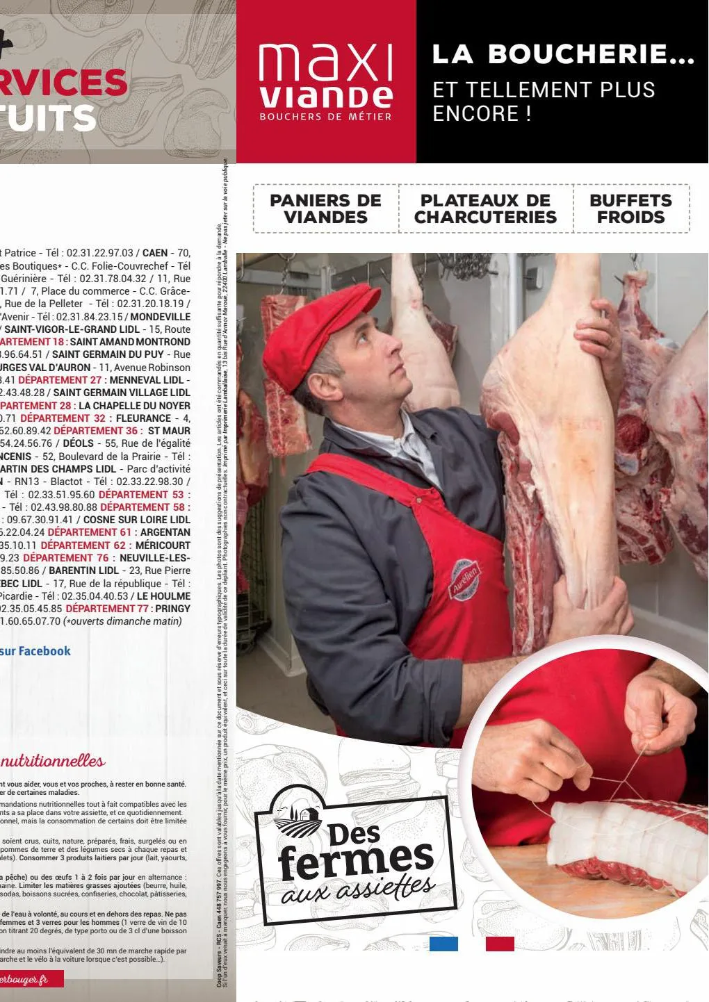 Catalogue Nos colis et plateaux de viandes, page 00001