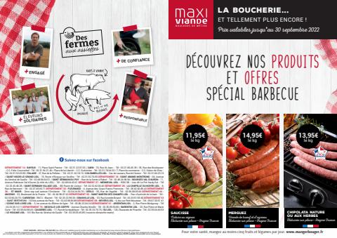 Catalogue Maxi Viande | Nos spécialités Été | 14/09/2022 - 30/09/2022