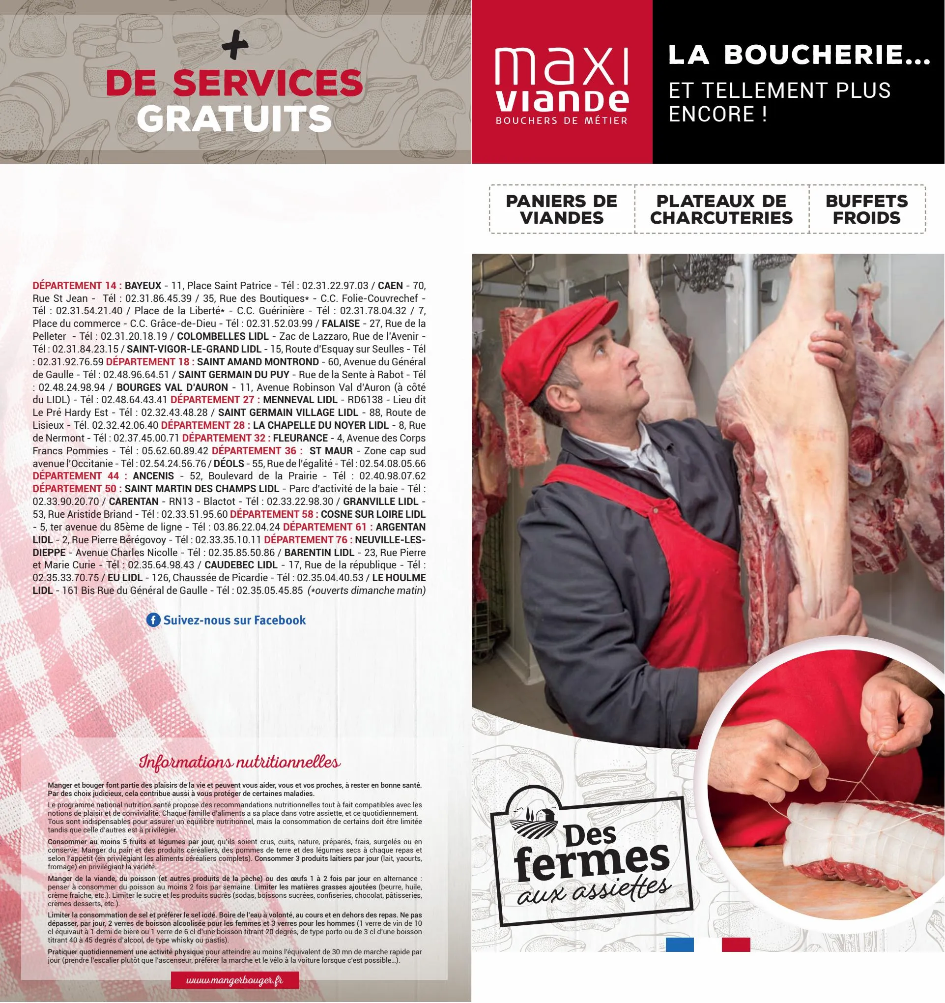 Catalogue Nos colis et plateaux de viandes, page 00001