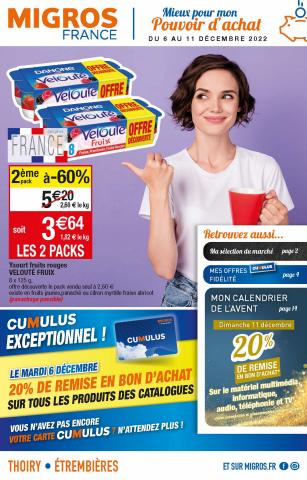 Catalogue Migros France à Thonon-les-Bains | Mieux pour mon Pouvoir d'achat | 06/12/2022 - 11/12/2022