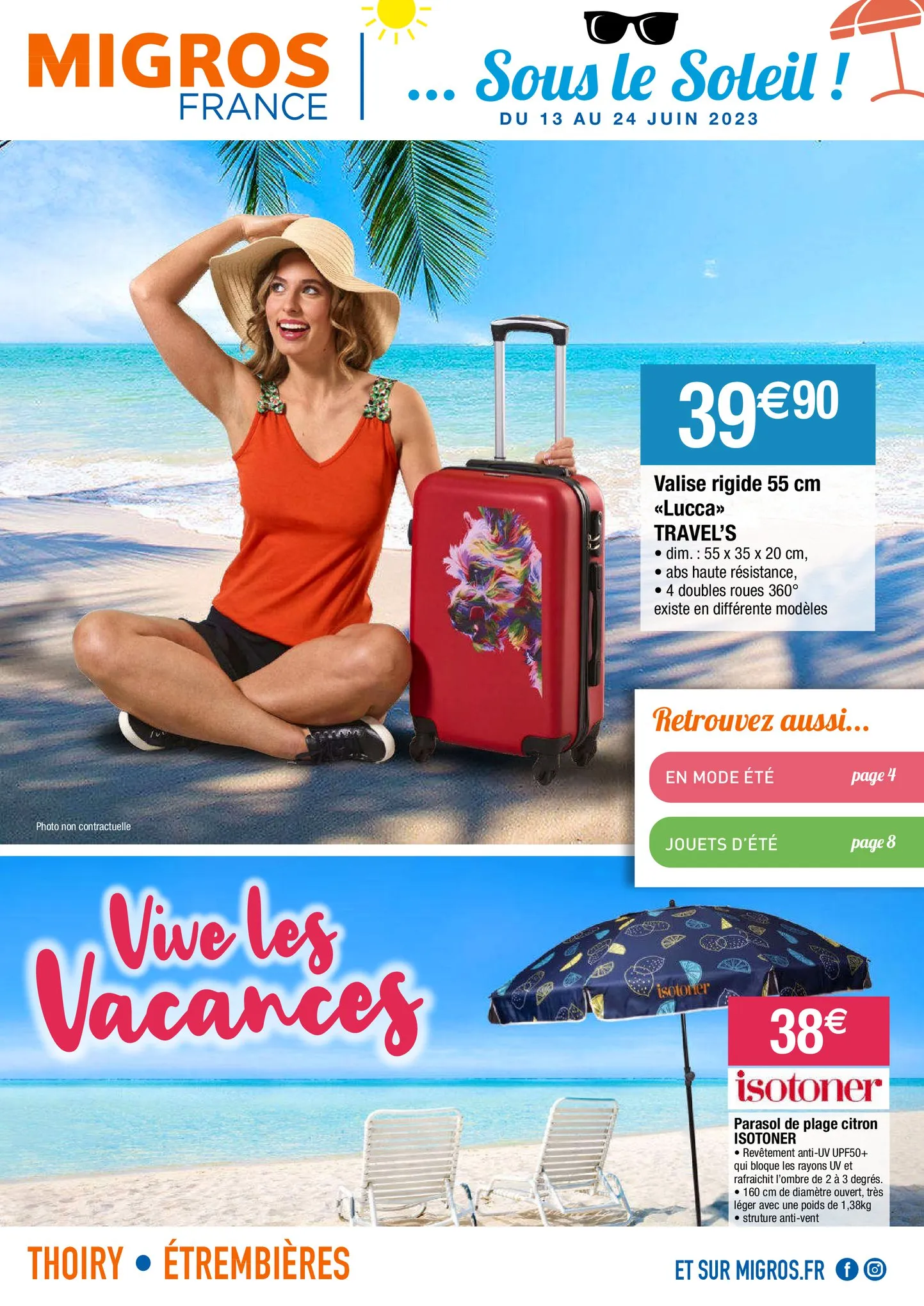Catalogue Vive les vacances, page 00001