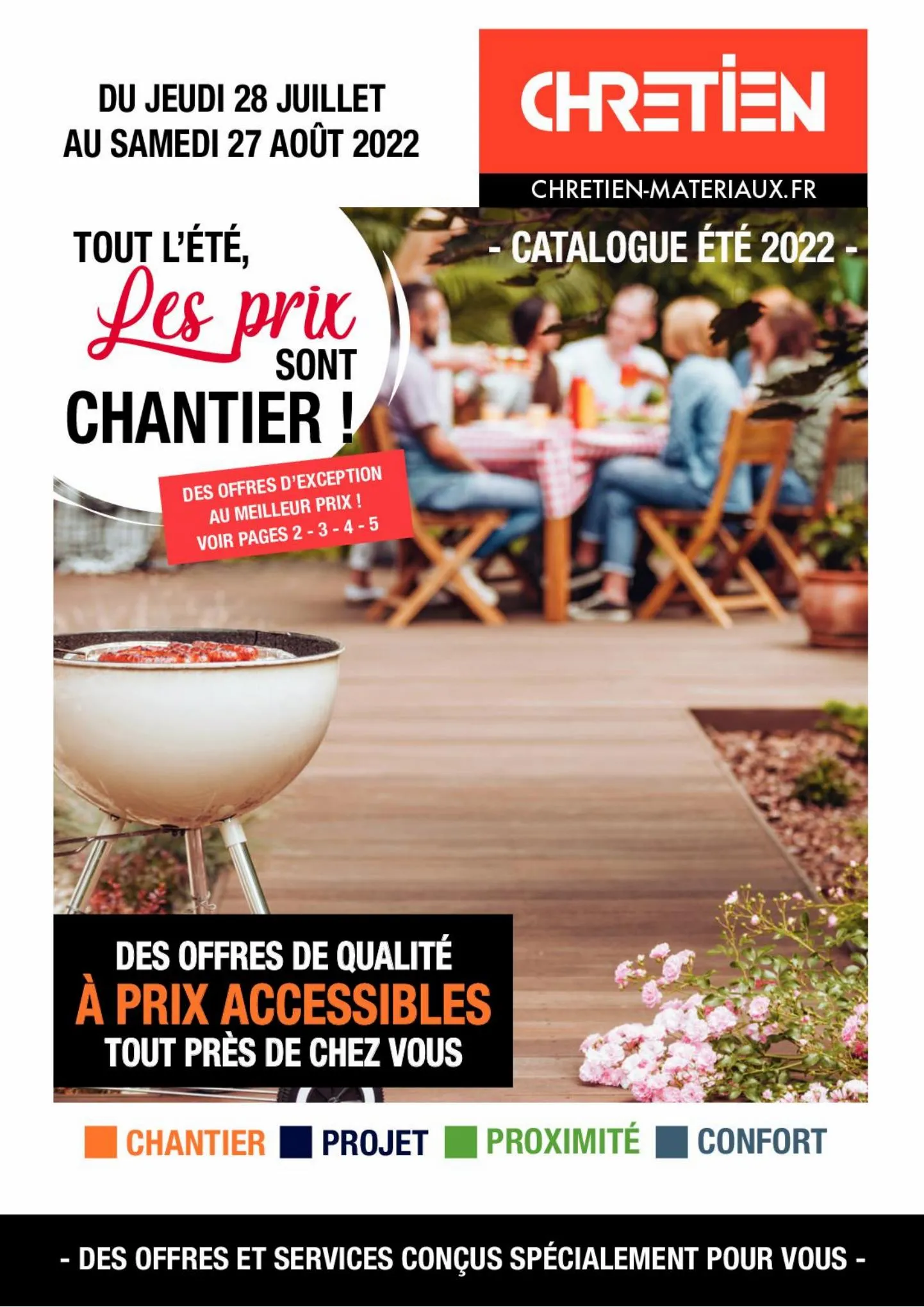 Catalogue TOUT L'ÉTÉ, LES PRIX SONT CHANTIER !, page 00001