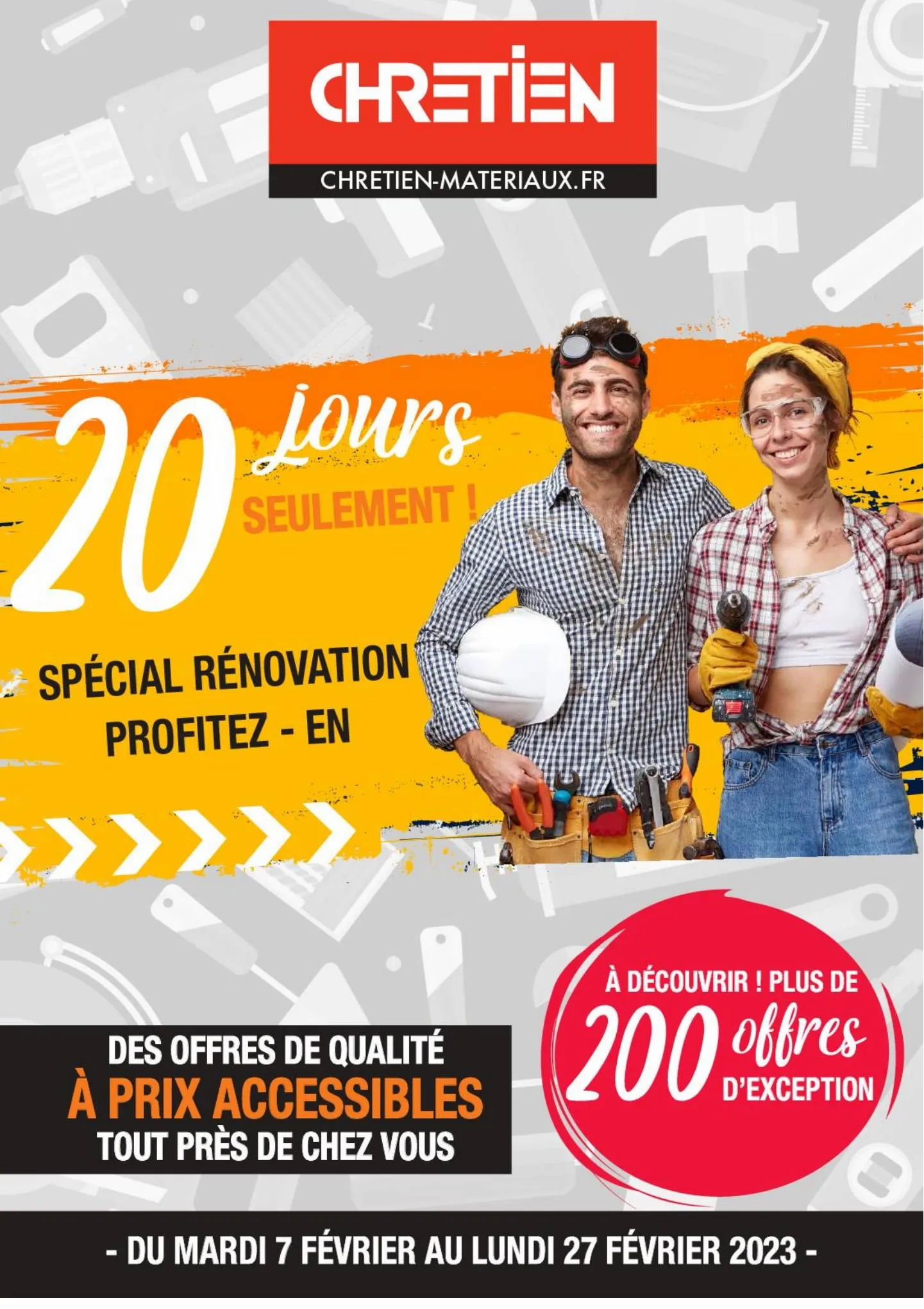 Catalogue 20 JOURS SPÉCIAL RÉNOVATION PROFITEZ-EN !, page 00001