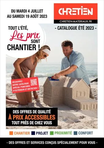 Catalogue 
Chretien Matériaux