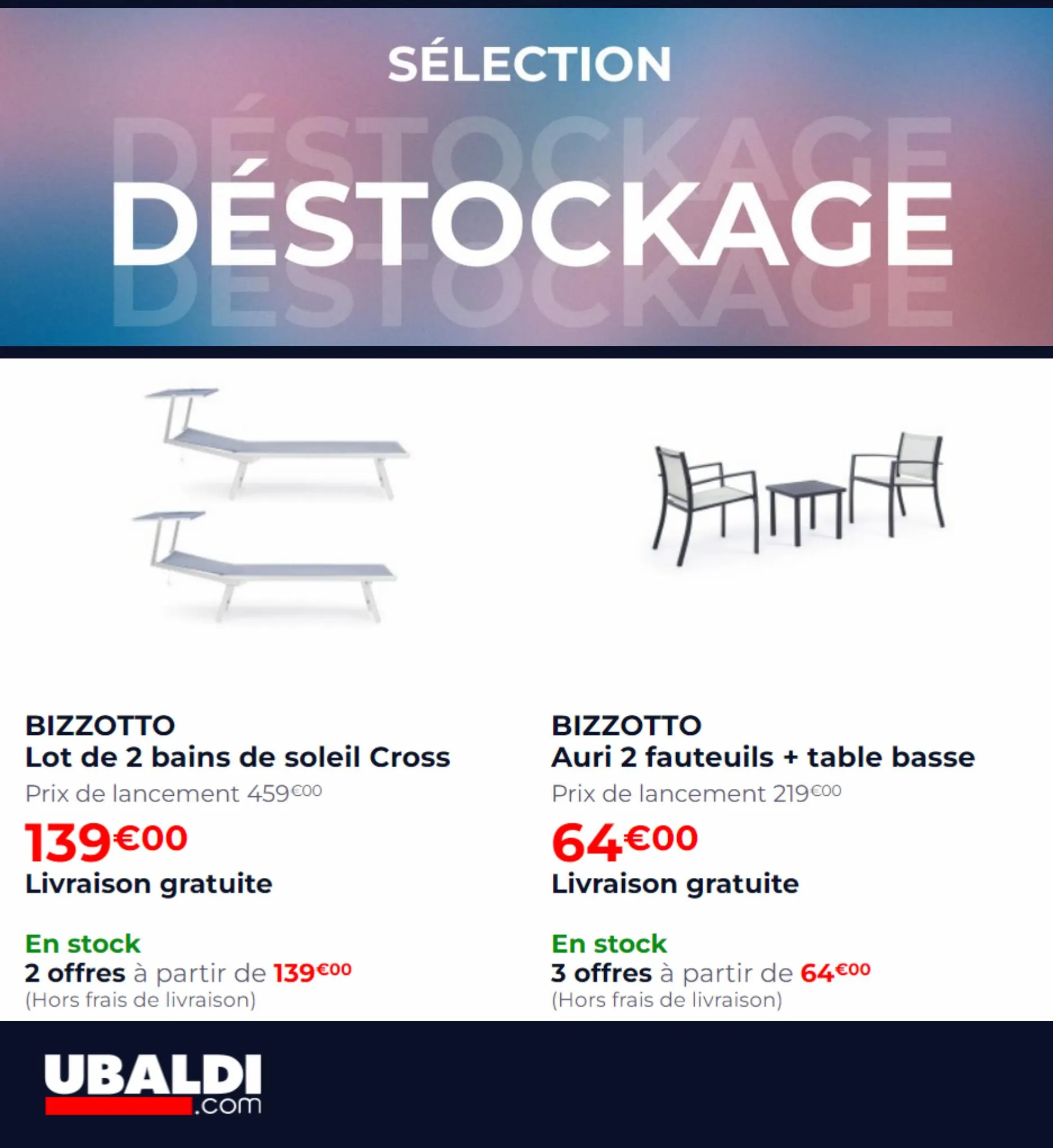 Catalogue Sélection Déstockage, page 00002