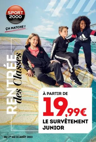 Offres rentrée des classes