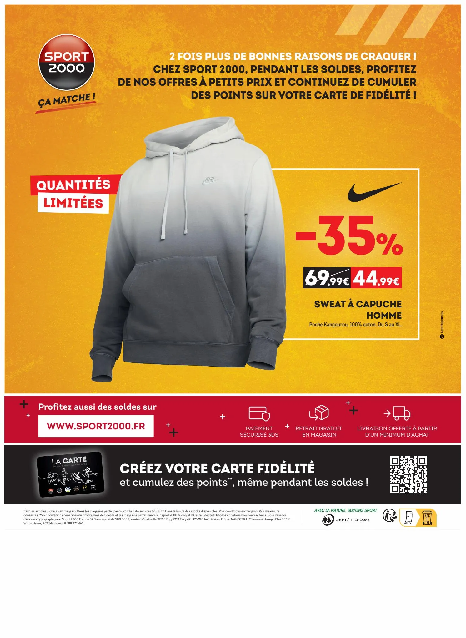 Catalogue SOLDES HIVER SPORT 2000, page 00002