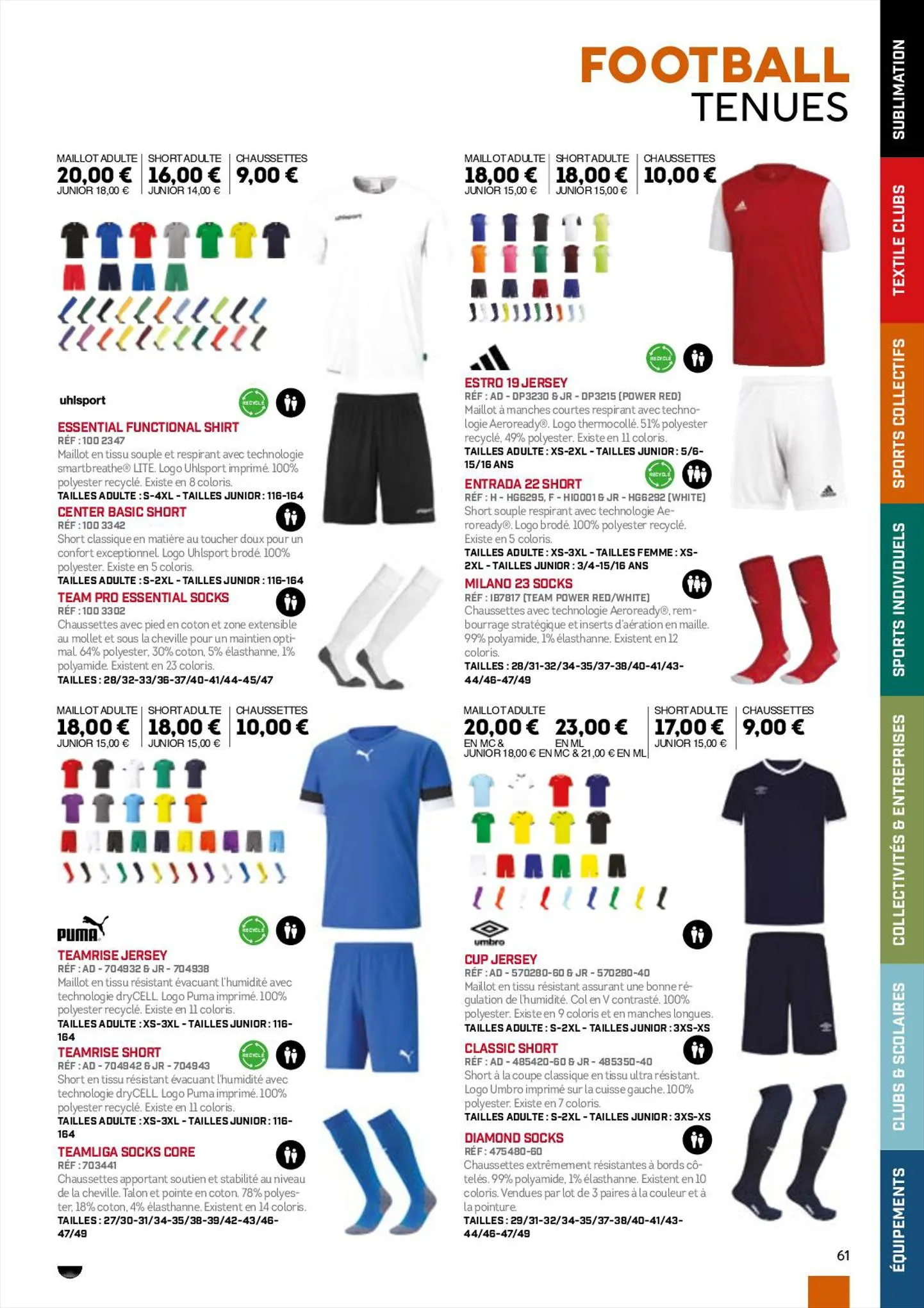 Catalogue Catalogue Sport 2000, page 00061