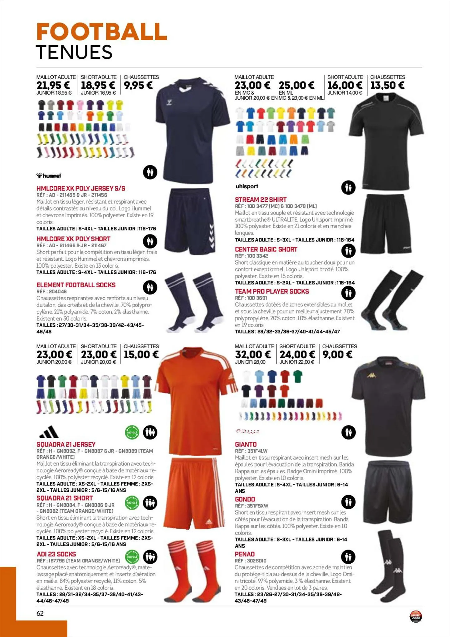 Catalogue Catalogue Sport 2000, page 00062