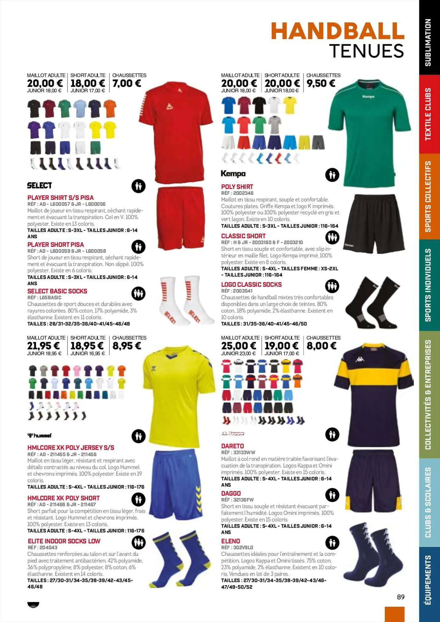 Catalogue Catalogue Sport 2000, page 00089