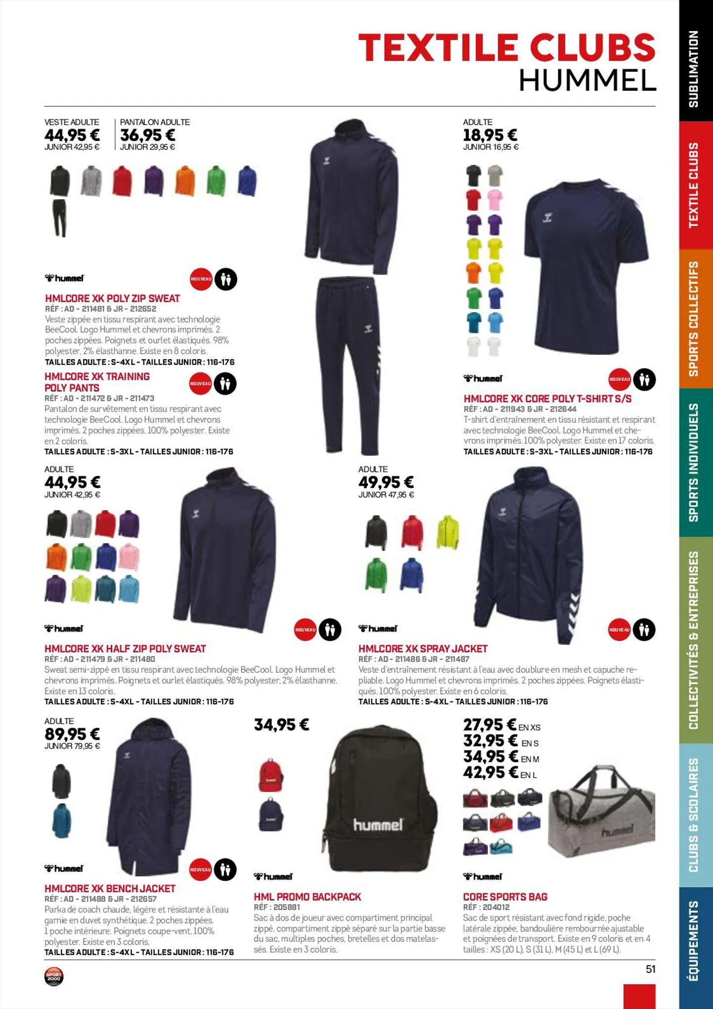 Catalogue Catalogue Sport 2000, page 00051