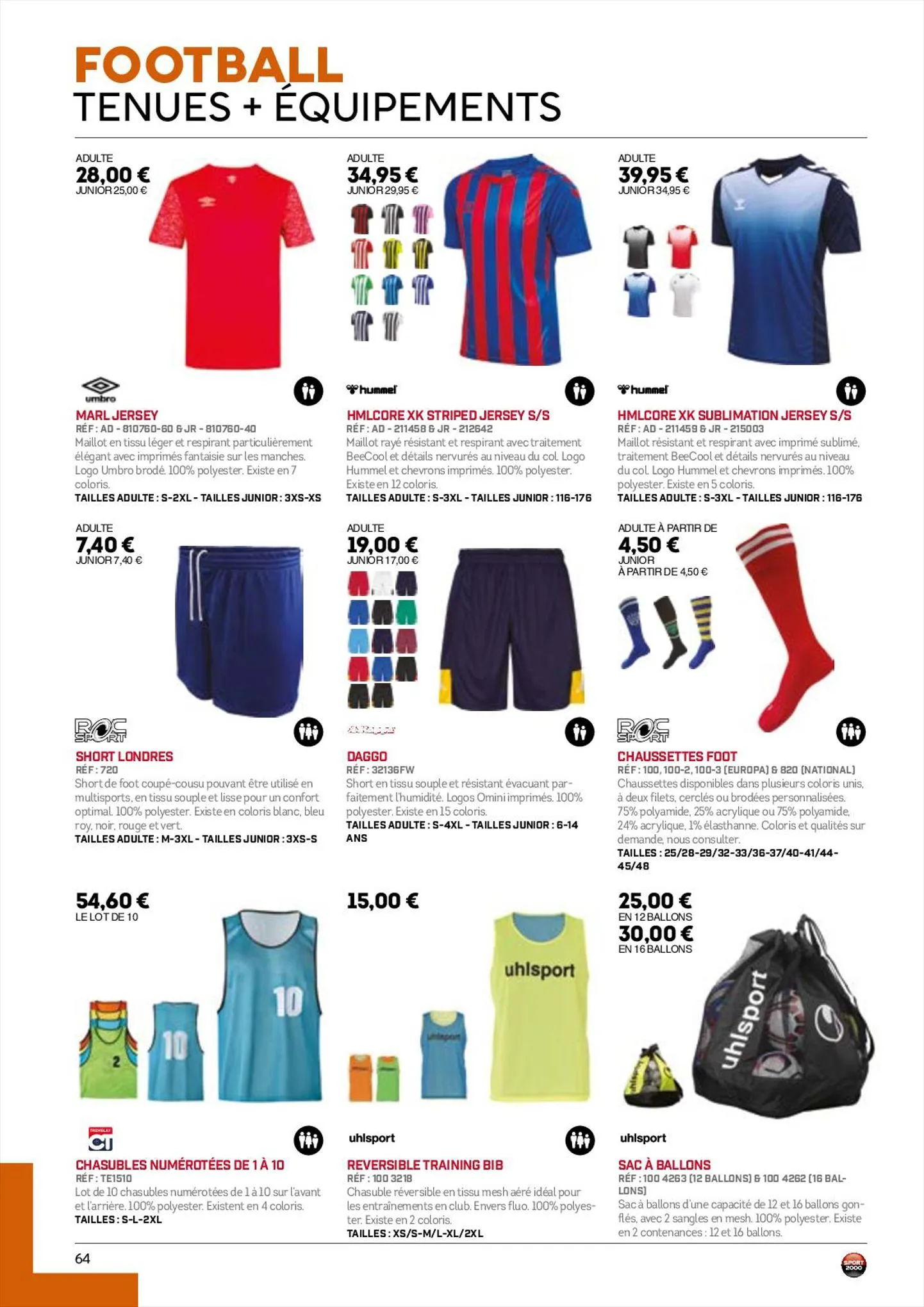 Catalogue Catalogue Sport 2000, page 00064