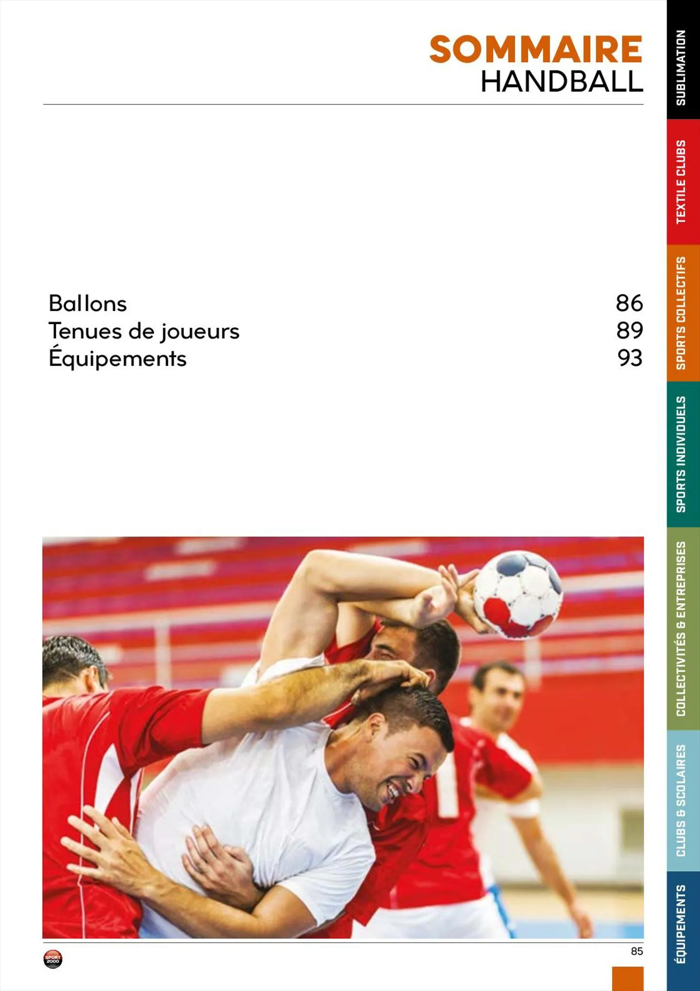 Catalogue Catalogue Sport 2000, page 00085