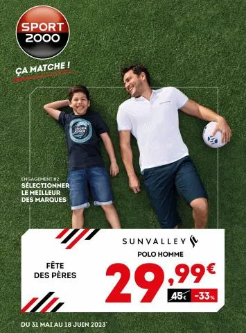 Catalogue Sport 2000 | Fete des peres 2023 | 06/06/2023 - 18/06/2023