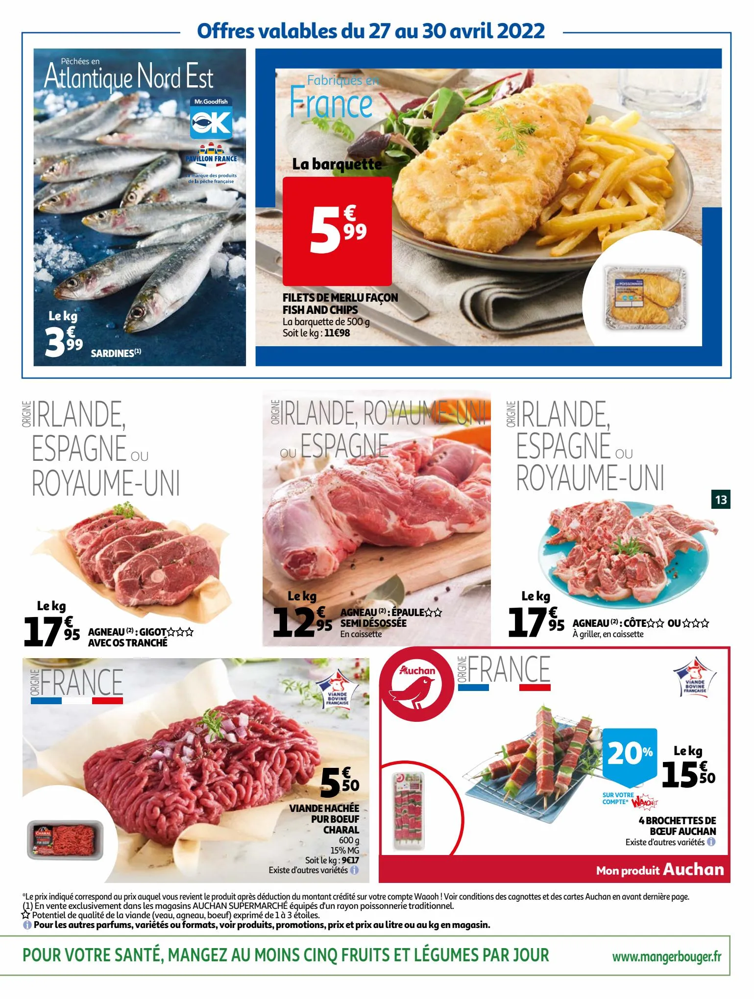 Catalogue Catalogue Auchan Supermarché, page 00013