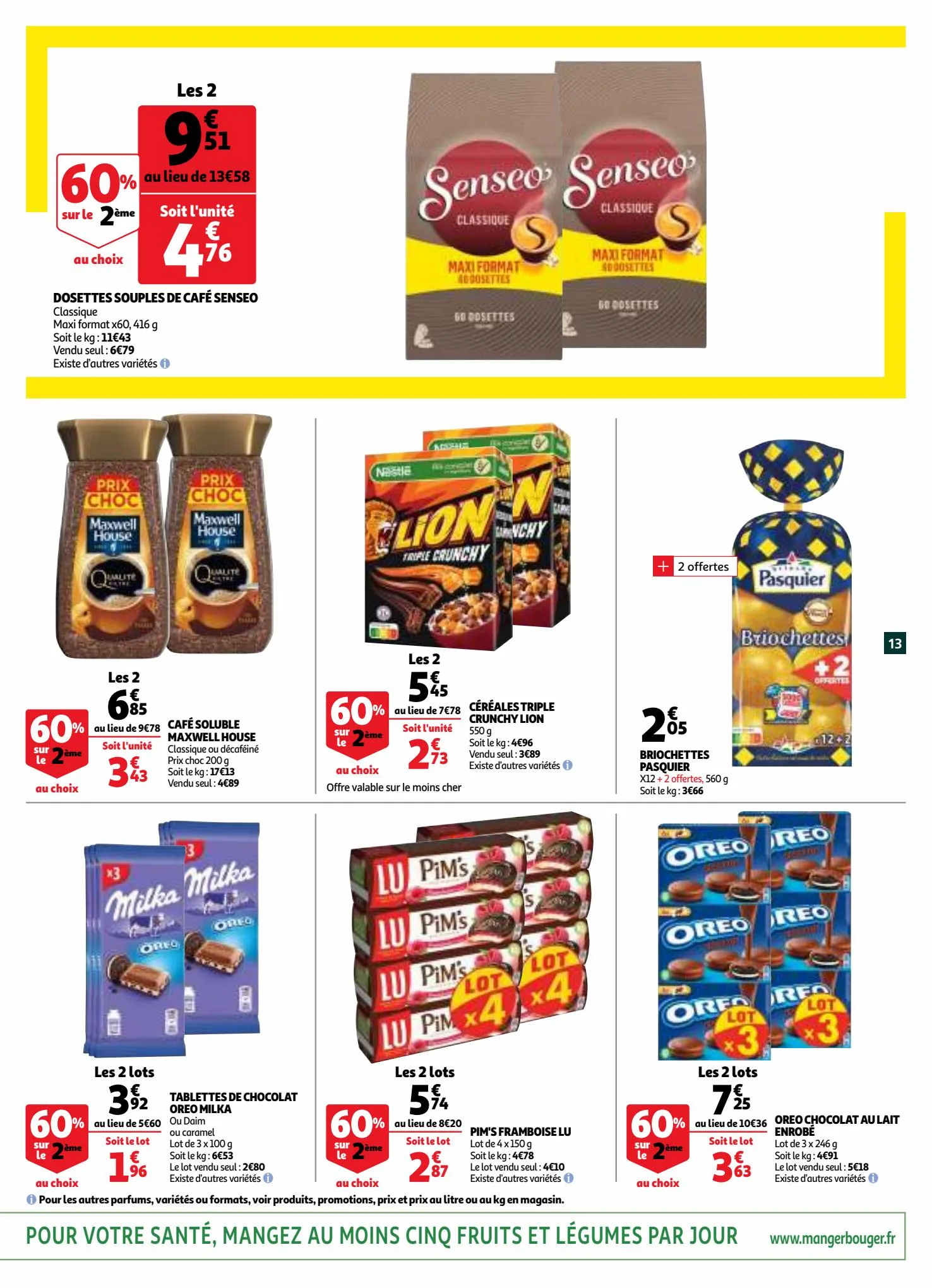 Catalogue 60% de remise inmmédiate sur le 2ème, page 00013