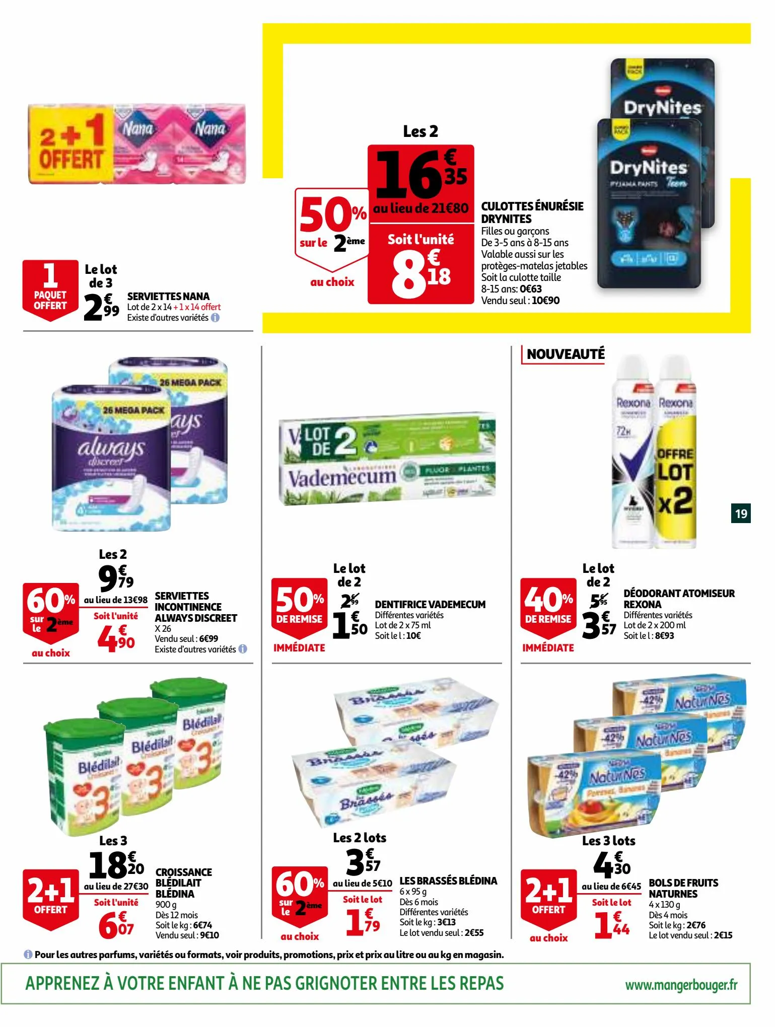 Catalogue 50% de remise immédiate sur le 2ème, page 00019