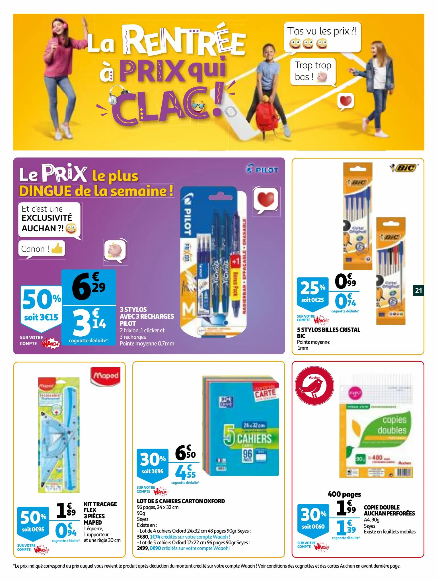 Catalogue 50% de remise immédiate sur le 2ème, page 00021