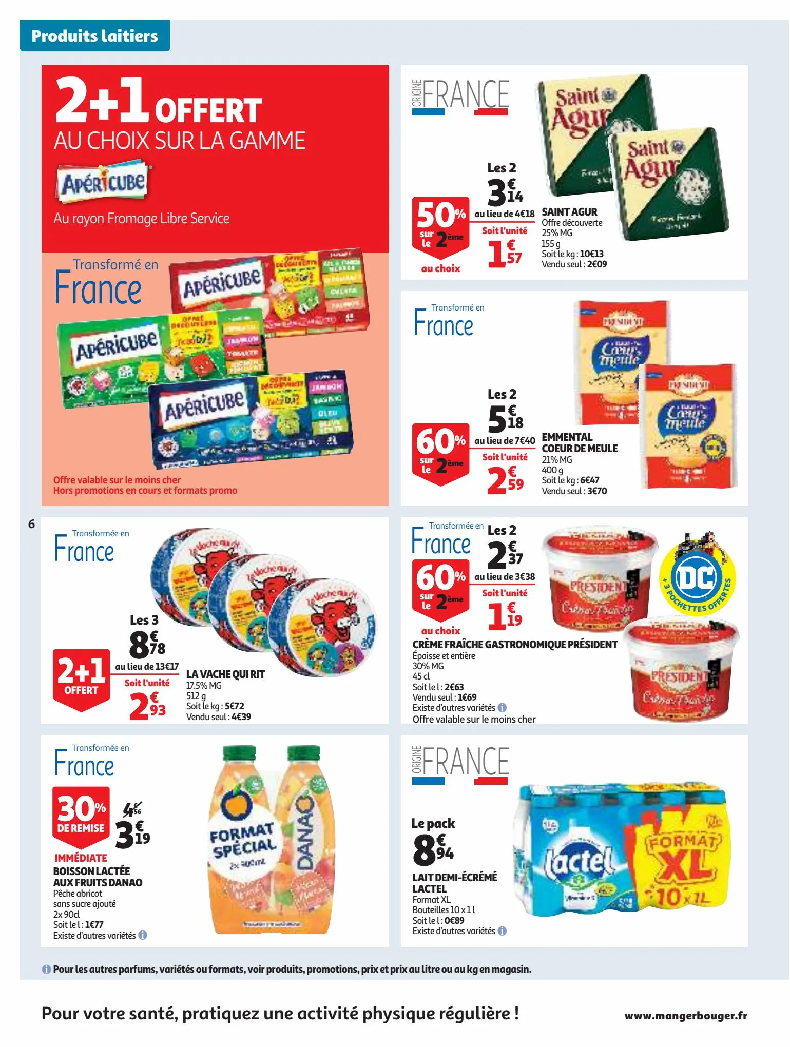 Catalogue Vos produits laitiers préférés à petit prix!, page 00006
