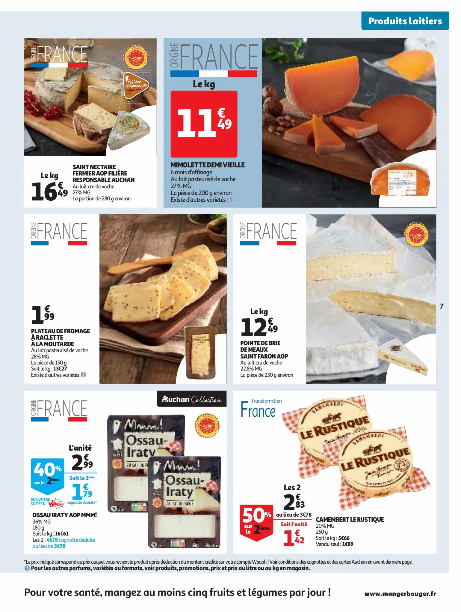 Catalogue Vos produits laitiers préférés à petit prix!, page 00007