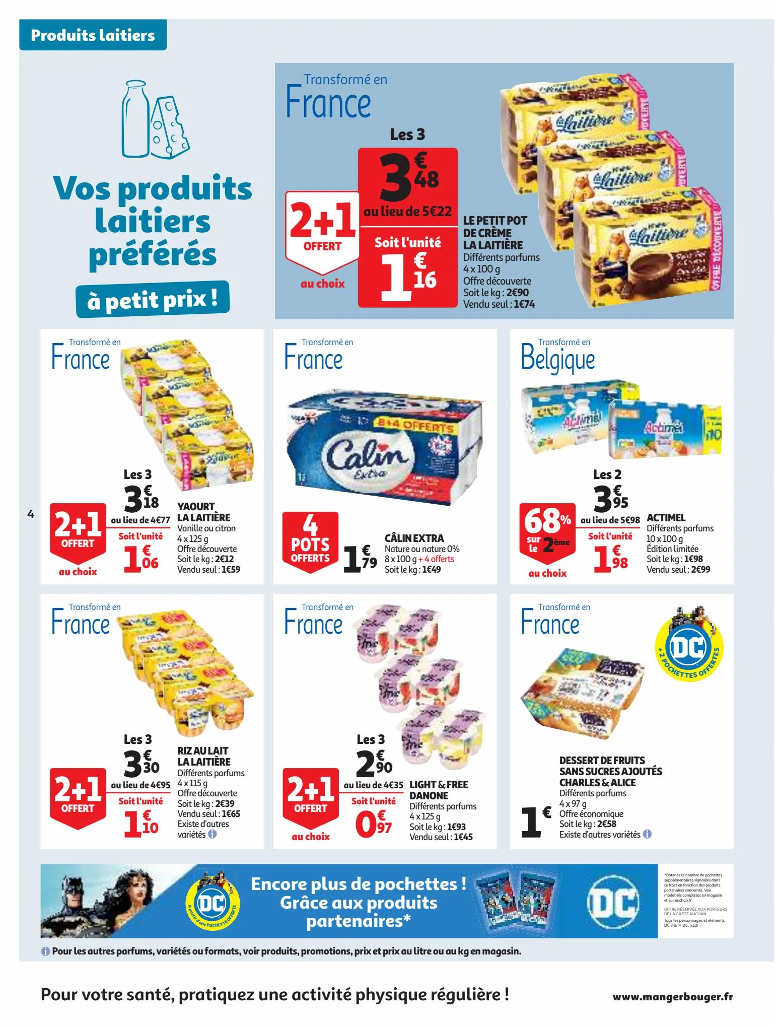 Catalogue Vos produits laitiers préférés à petit prix!, page 00004