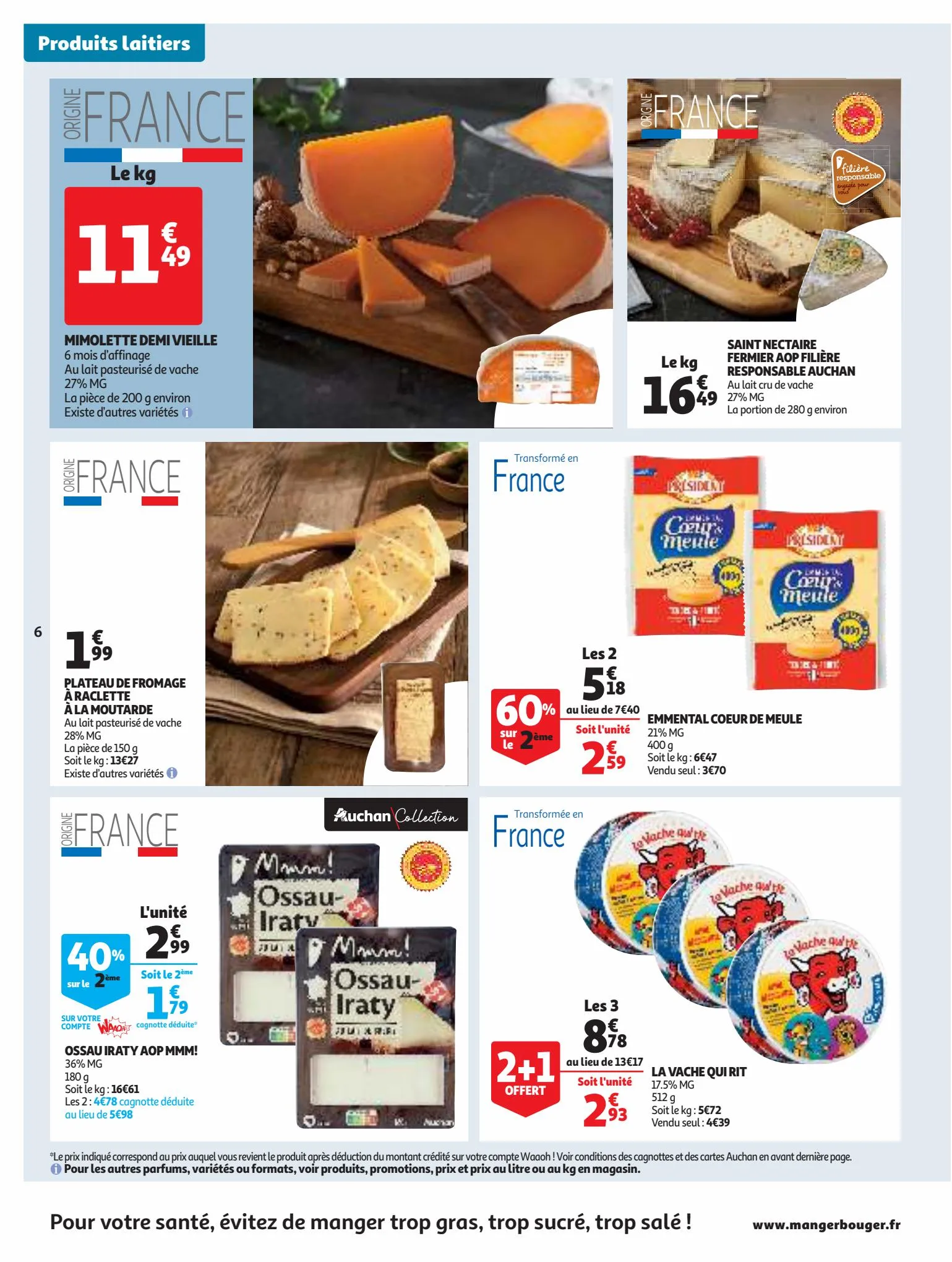 Catalogue Vos produits laitiers préférés à petit prix!, page 00006