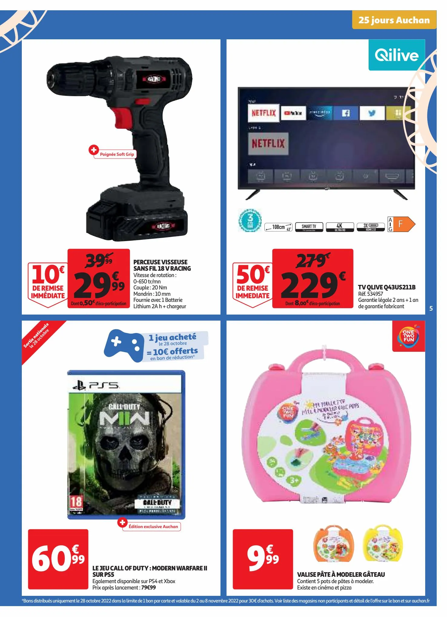 Catalogue 25 jours Auchan, page 00005