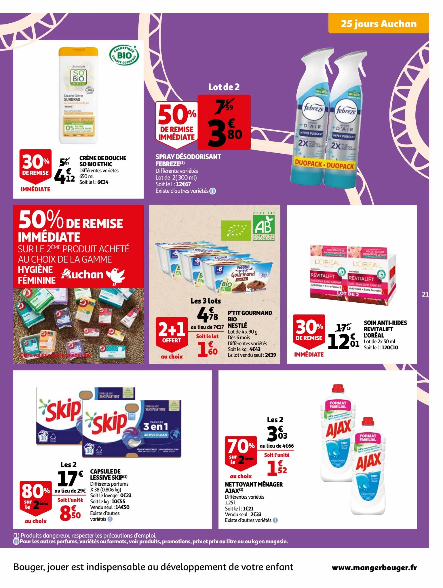 Catalogue 25 JOURS AUCHAN, page 00021