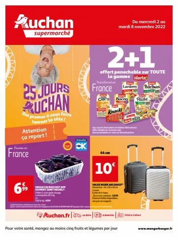 25 JOURS AUCHAN