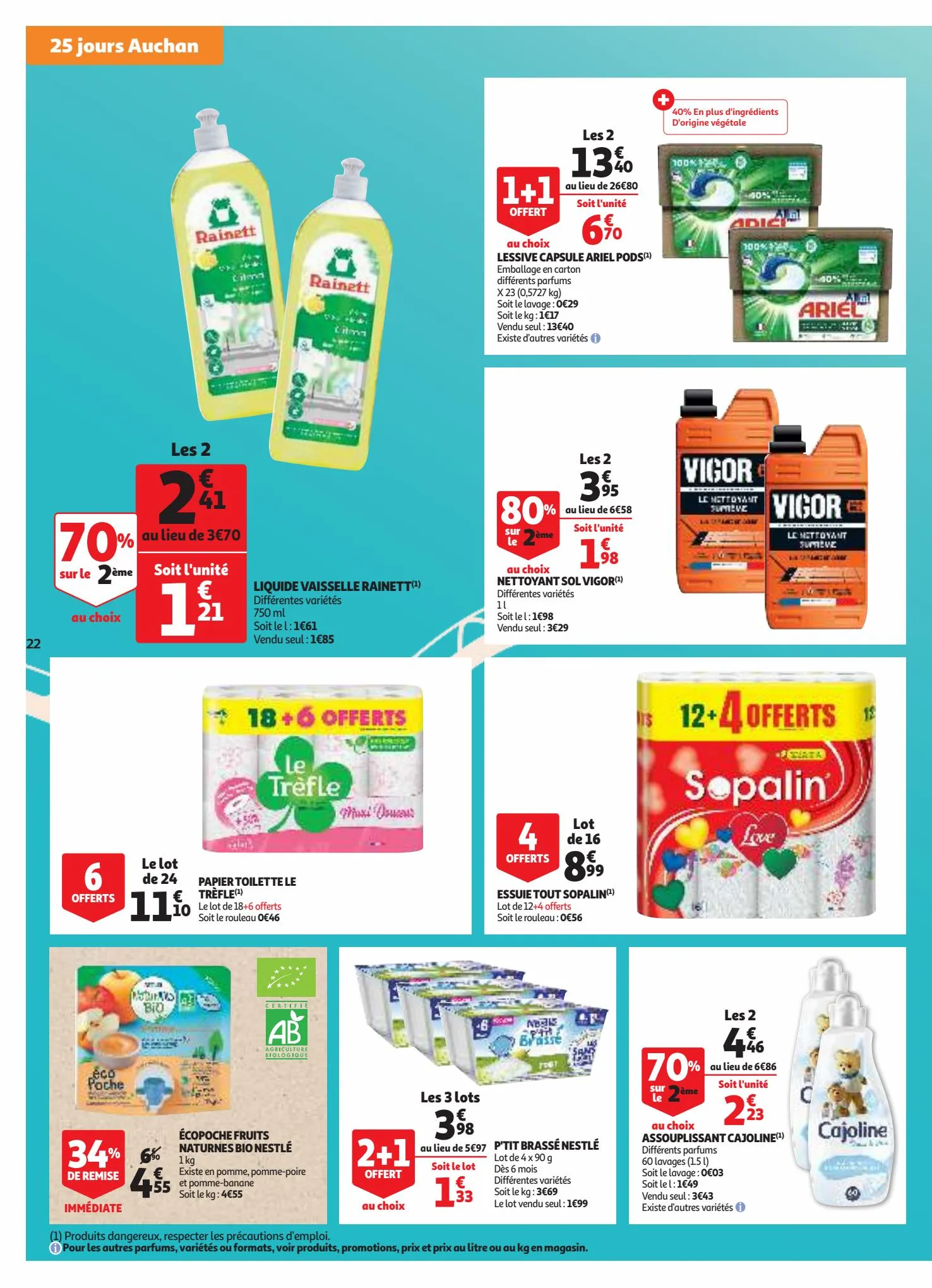 Catalogue 25 jours Auchan, page 00022