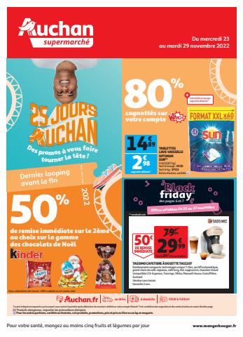 Catalogue Auchan Supermarché à Rouen | 25 jours Auchan | 23/11/2022 - 29/11/2022