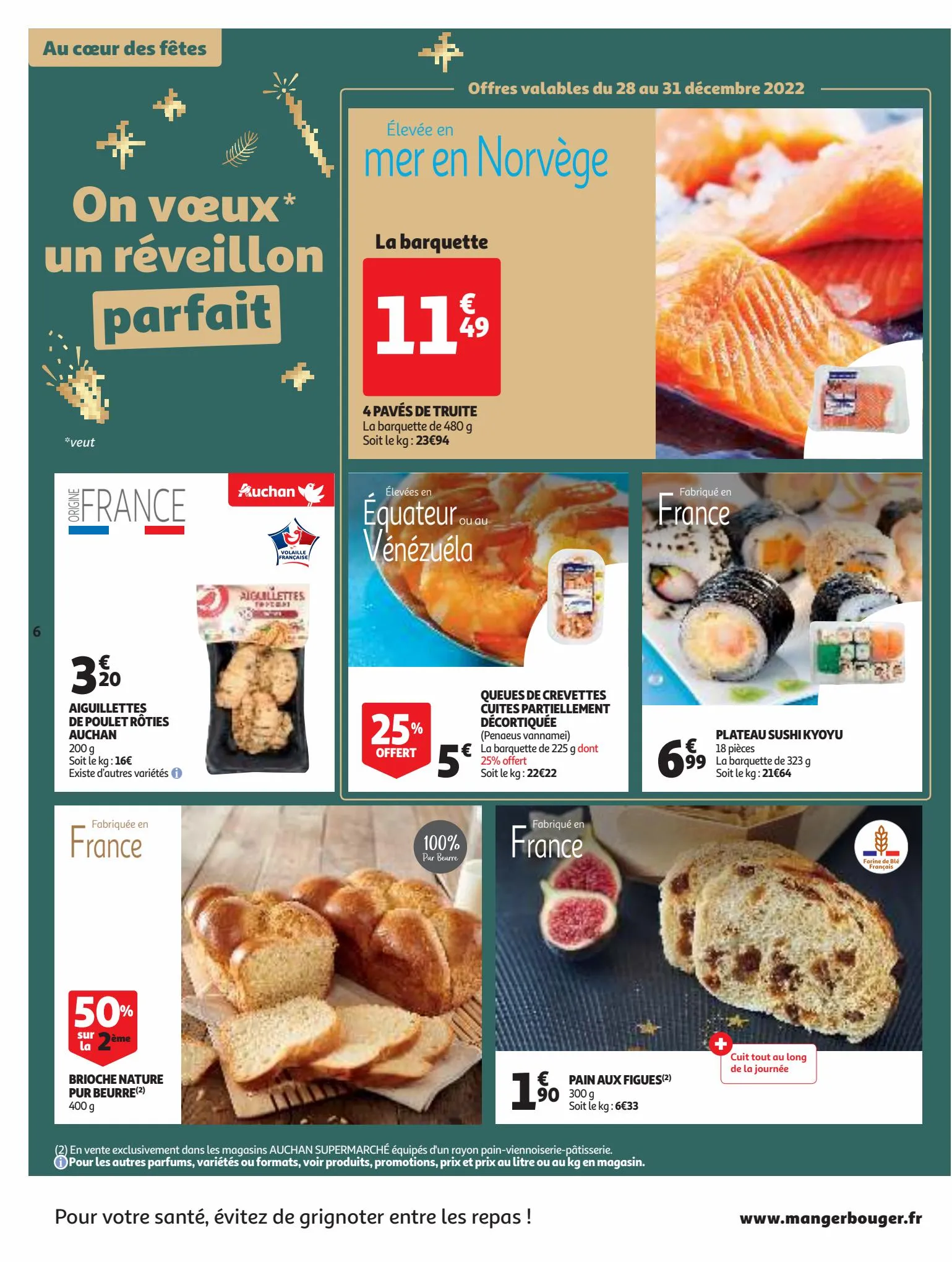 Catalogue Repas de réveillon, page 00006