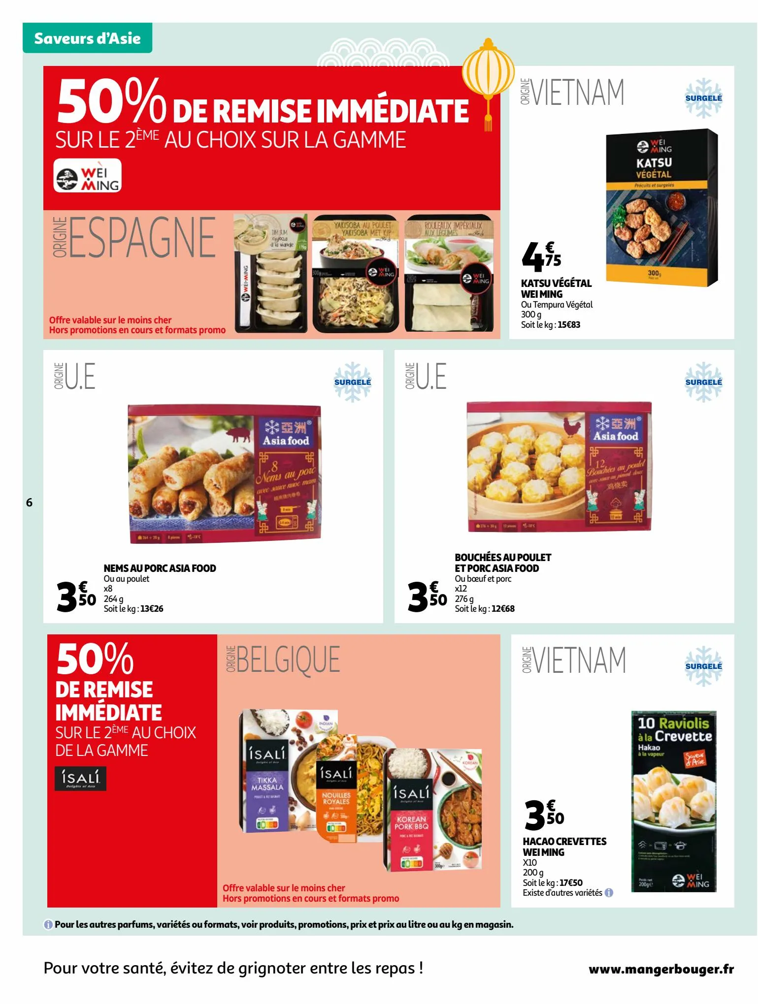 Catalogue Voyagez avec nos saveurs d’Asie, page 00006