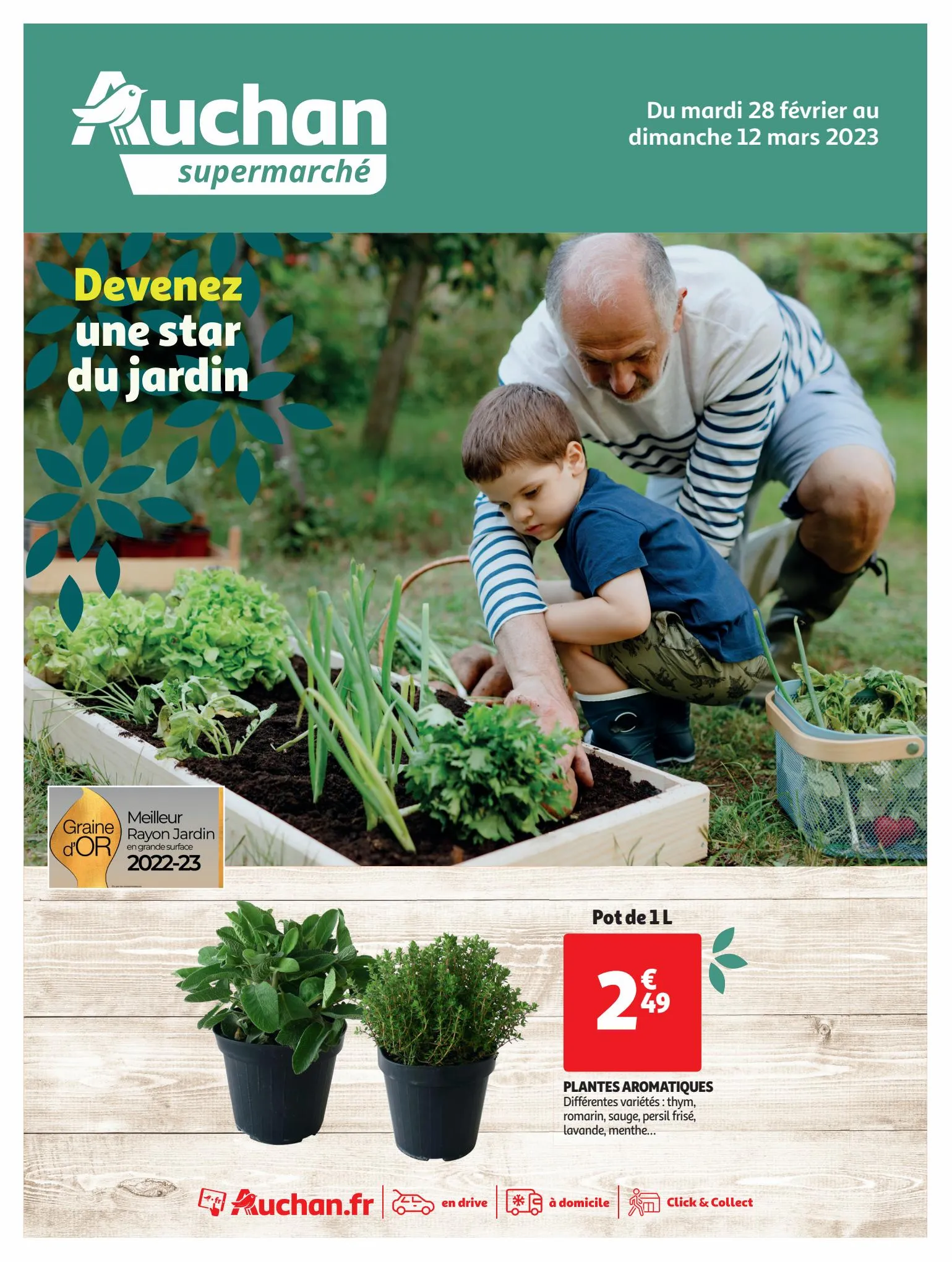 Catalogue C'est le moment de préparer votre jardin dans votre supermarché !, page 00001