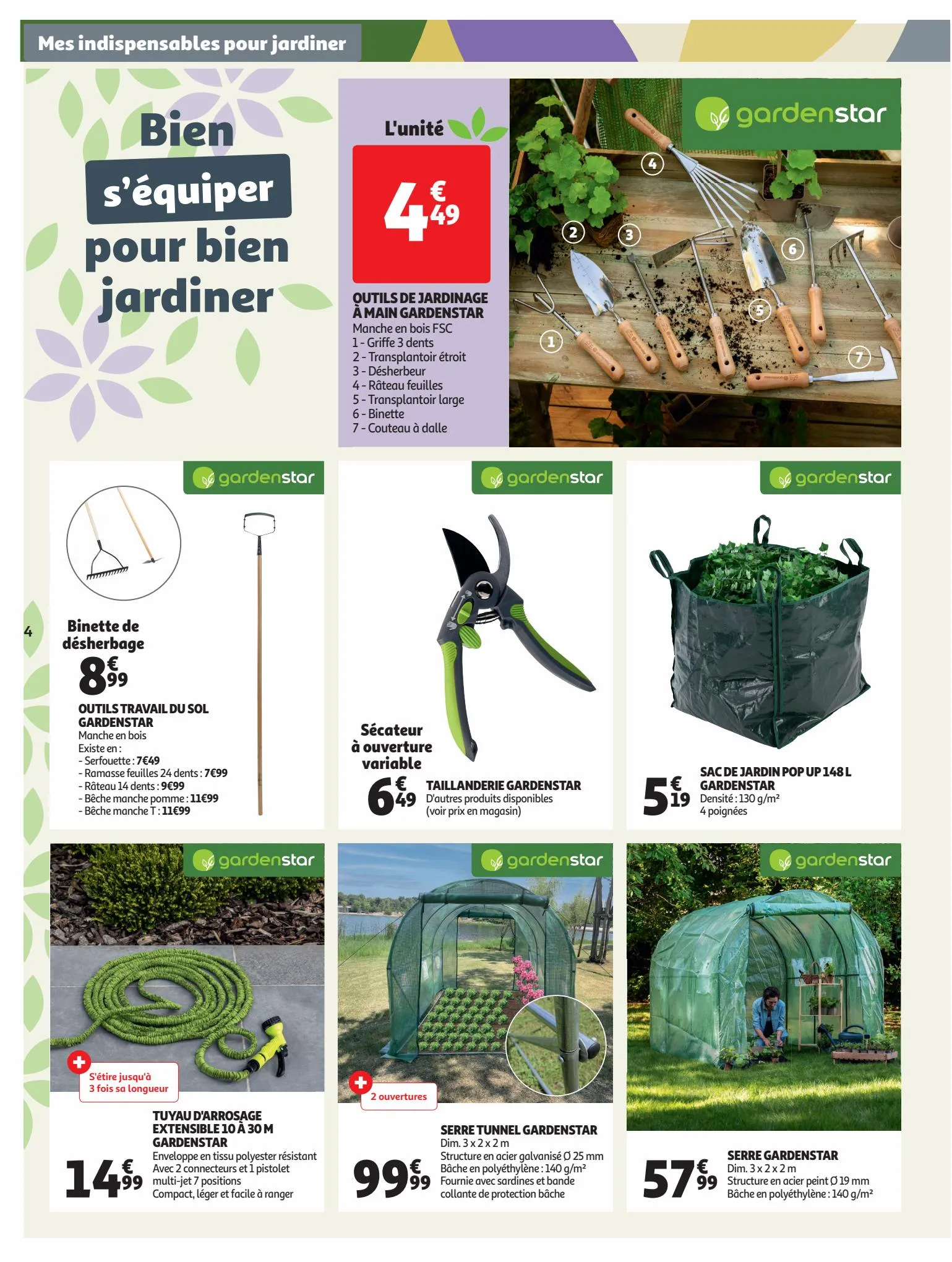 Catalogue C'est le moment de préparer votre jardin dans votre supermarché !, page 00004