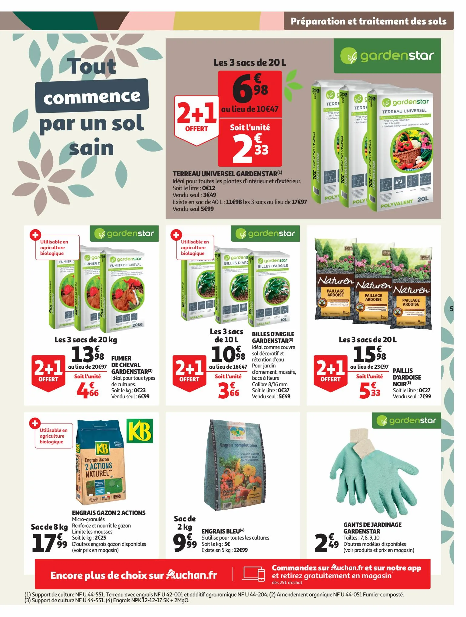 Catalogue C'est le moment de préparer votre jardin dans votre supermarché !, page 00005