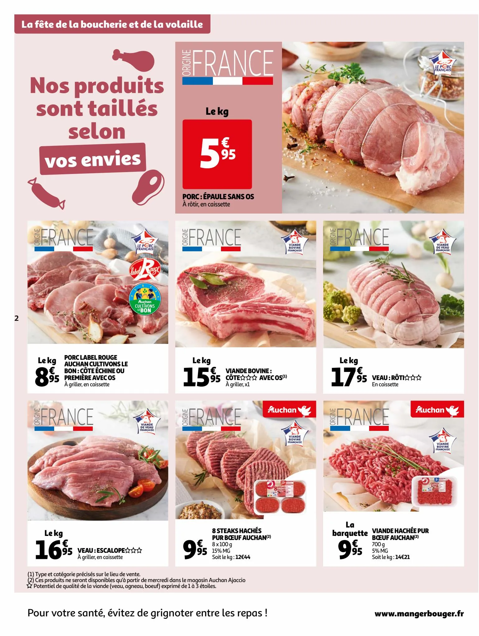 Catalogue Une semaine de promos à prix cassés !, page 00002