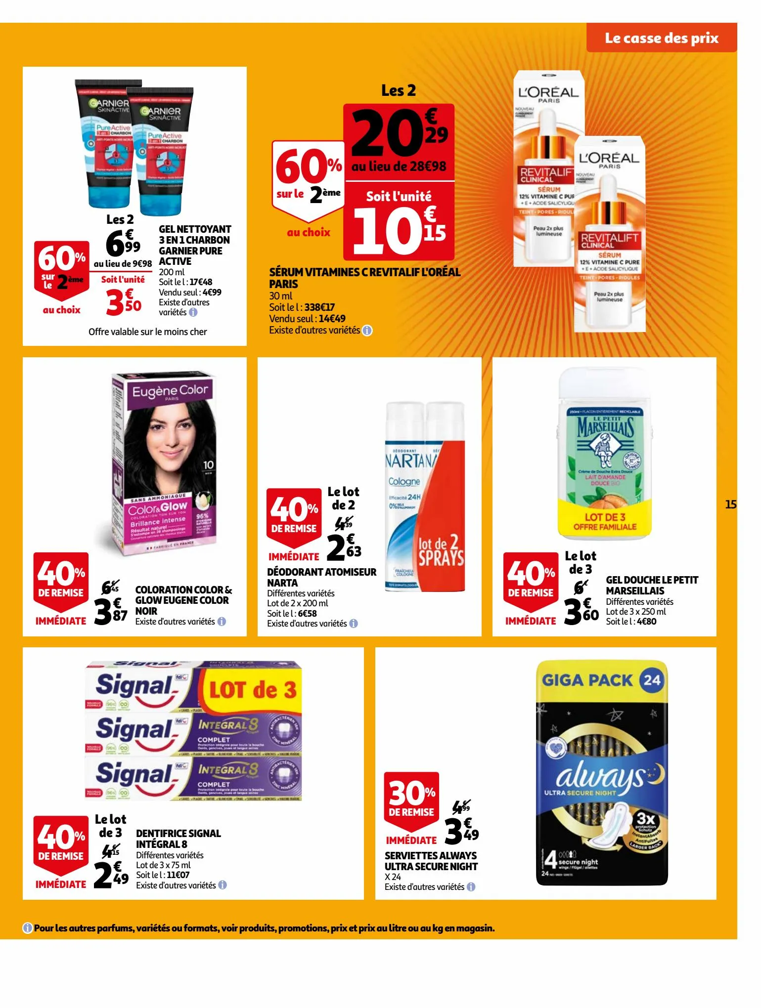 Catalogue Une semaine de promos à prix cassés !, page 00015