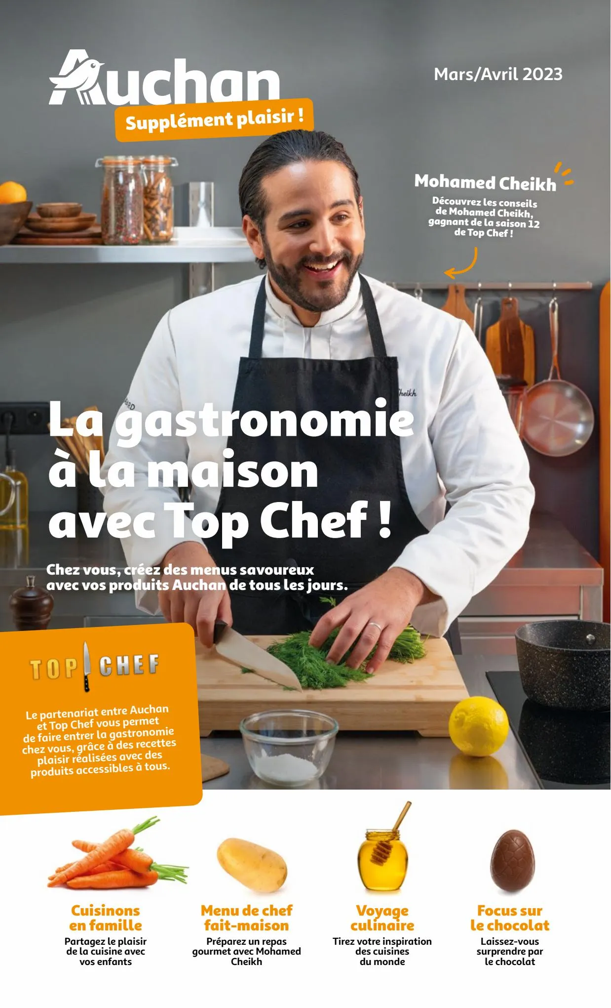 Catalogue Supplément Plaisir Mars Avril Top Chef, page 00001