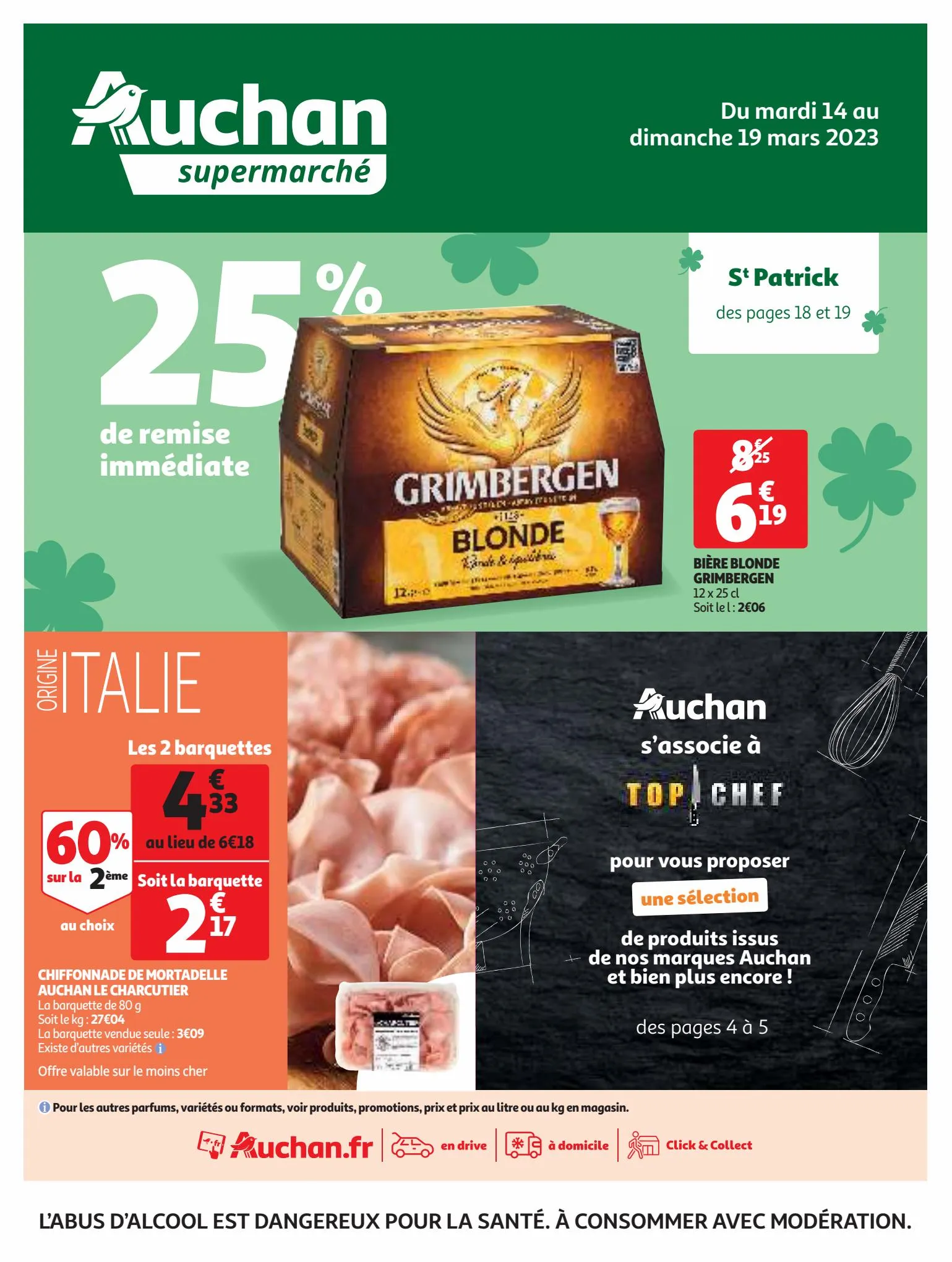 Catalogue Vive la St Patrick dans votre supermarché !, page 00001