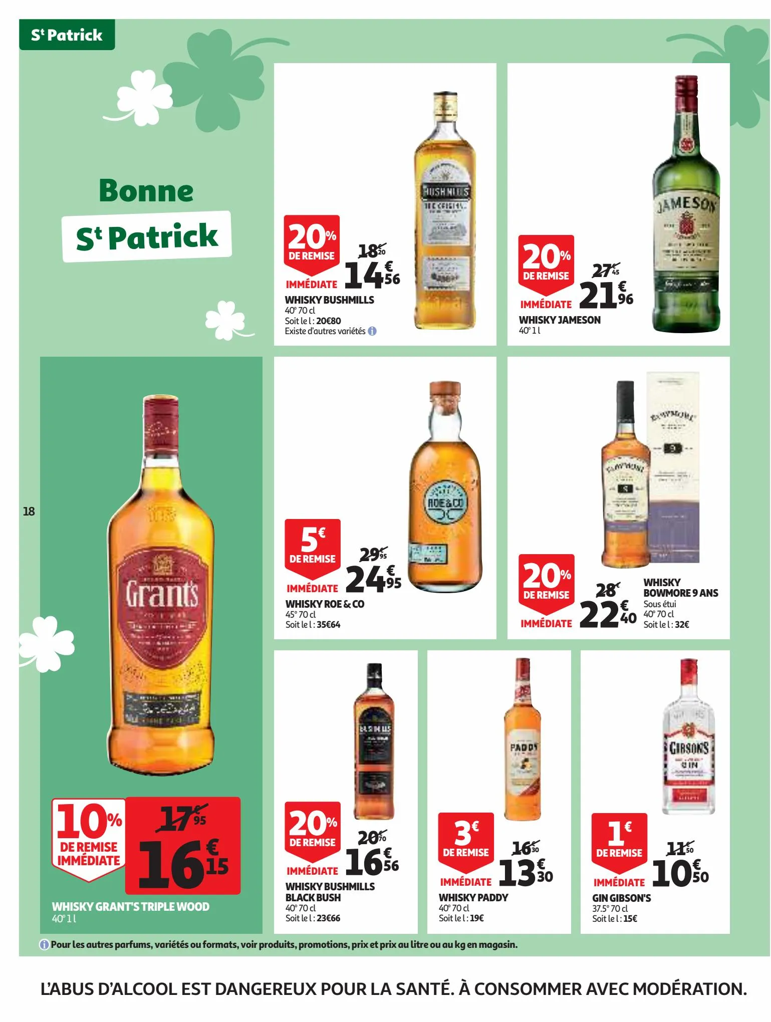 Catalogue Vive la St Patrick dans votre supermarché !, page 00018